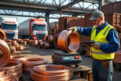 découvrez le tarif actuel de revente du cuivre au kilo chez le ferrailleur en [annee] pour optimiser votre transaction et obtenir le meilleur prix.