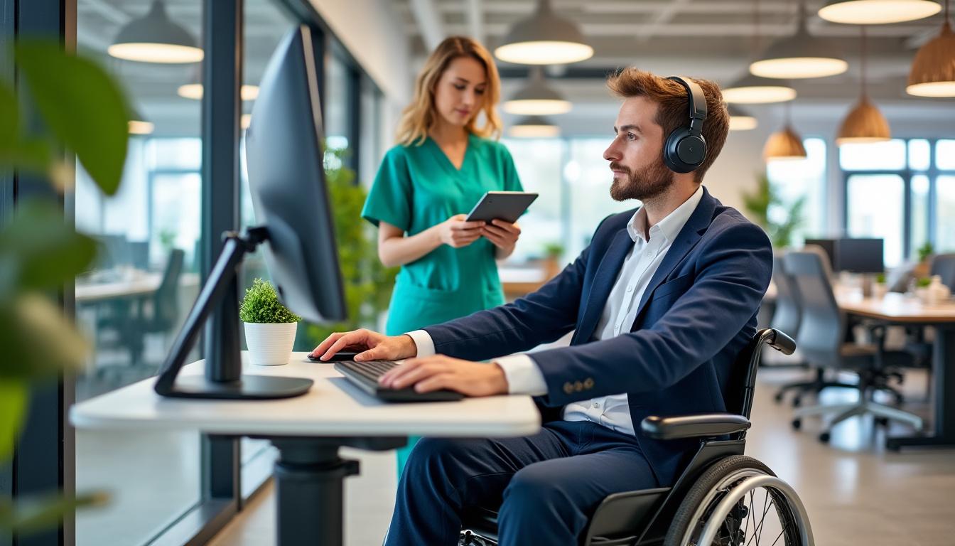 découvrez le nombre d'heures de travail adaptées pour un travailleur handicapé, ainsi que les règles concernant le temps de pause pour garantir des conditions de travail optimales.