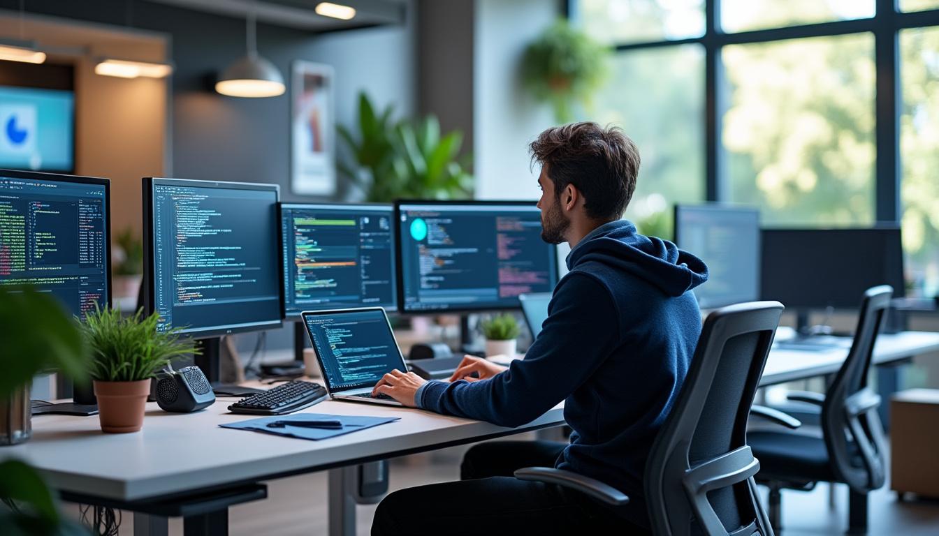 découvrez le salaire moyen d'un informaticien ainsi que la fiche métier complète pour tout savoir sur ce profession passionnante.
