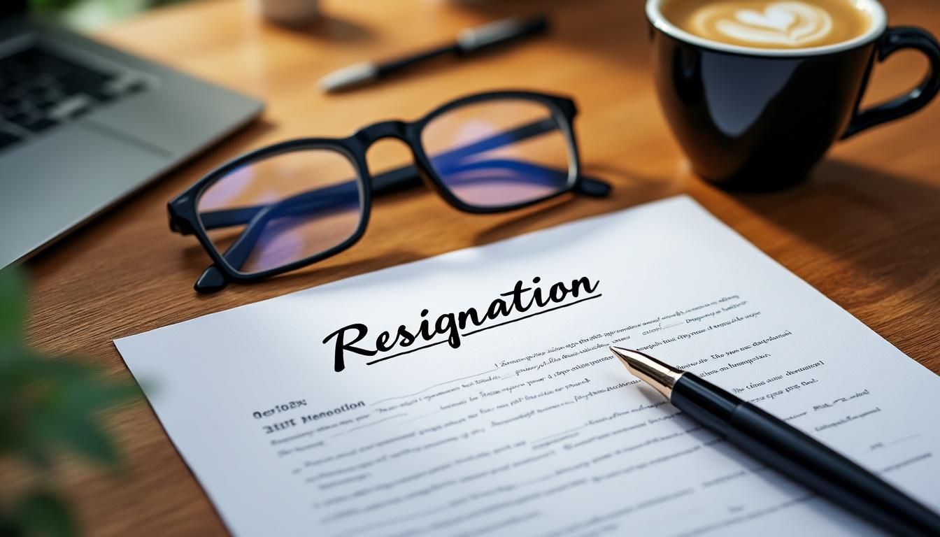 découvrez un exemple et un modèle de lettre de démission bts à jour pour [mois] [année], faciles à adapter selon votre situation professionnelle.
