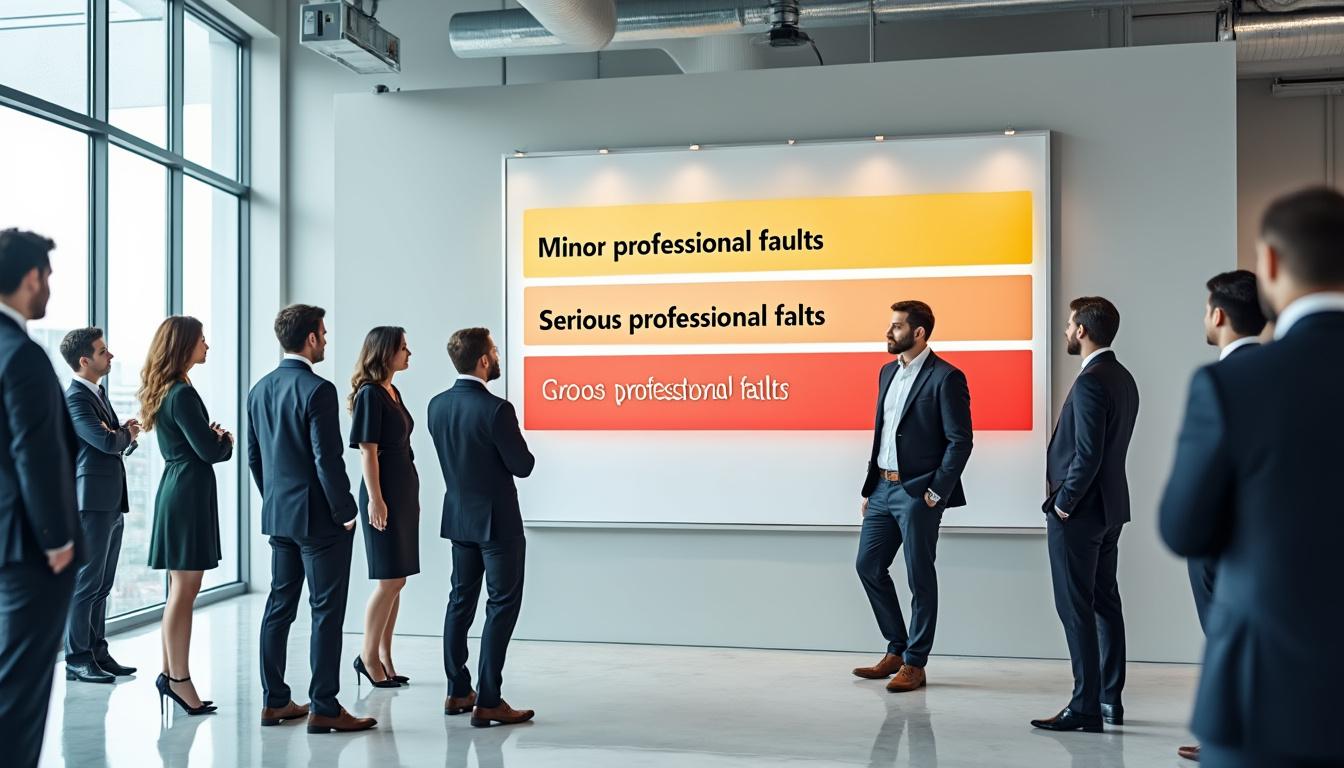 découvrez tout sur le tableau des fautes professionnelles : distinction entre faute simple, grave et lourde, leurs conséquences et exemples pratiques en [annee].